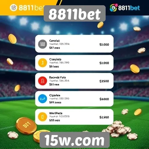 Exploração das opções de pagamento na plataforma 8811bet