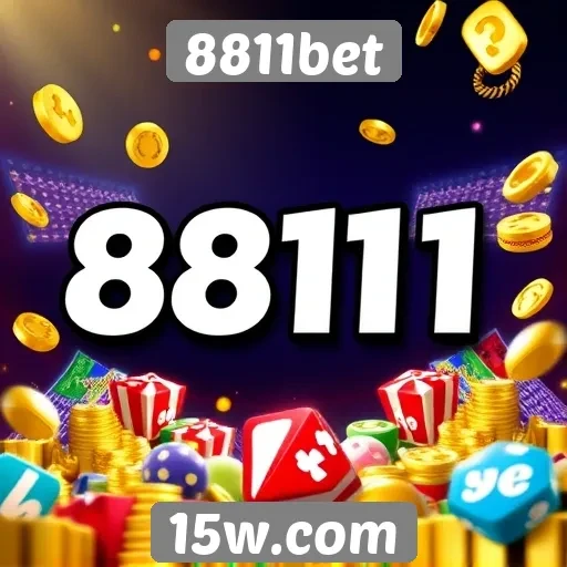 Variedade de jogos disponíveis na 8811bet